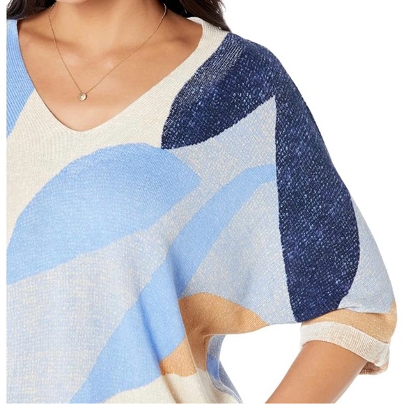 NWT NIC+ZOE Ocean Isle Sweater reg $148 - Picture 6 of 12